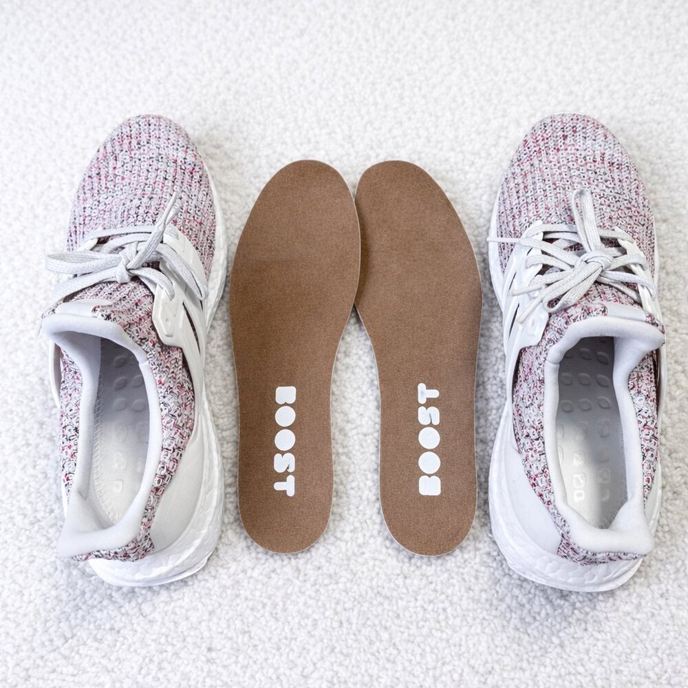 Adidas UltraBoost 4.0 Women's Running Shoes Size 9.5 Pink White - Picture 5 of 6